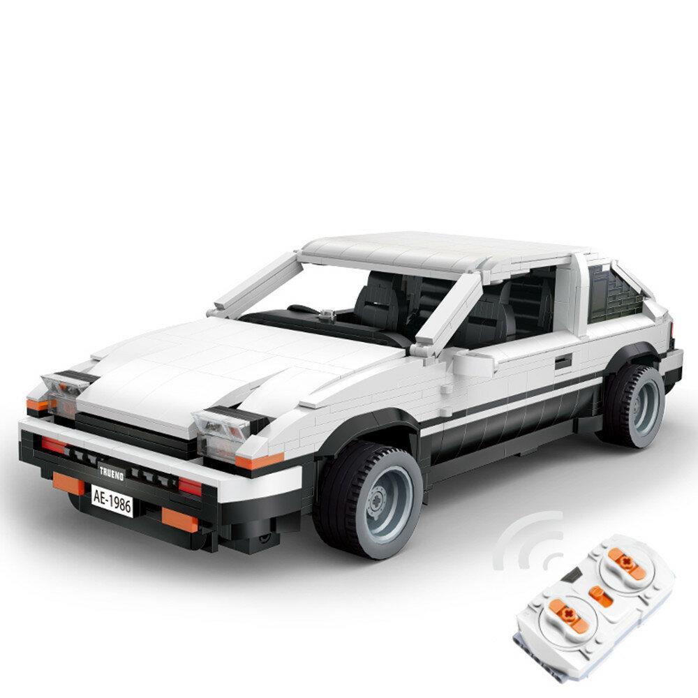 2.4G 1550PCS AE86 Drift RC Car App Control Building Block On-Road Vehicles