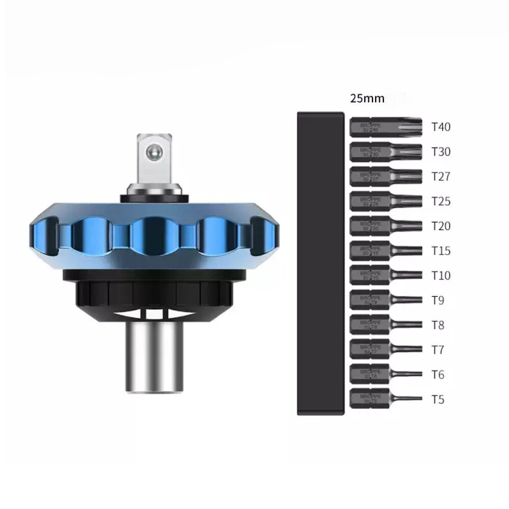 Palm Thunder Ratchet Screwdriver Bit Set Cross Hexagon Socket Strong Magnetic Screwdriver Bit