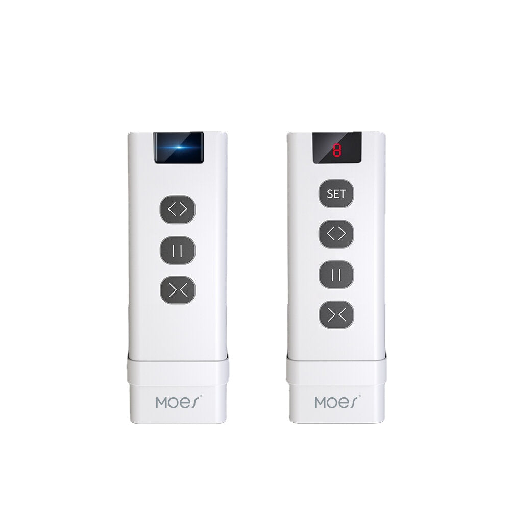 Channel RF433 Remote Control for WiFi Curtain Switch RF Roller Blinds Module Battery Powered Curtain Accessories Emitter