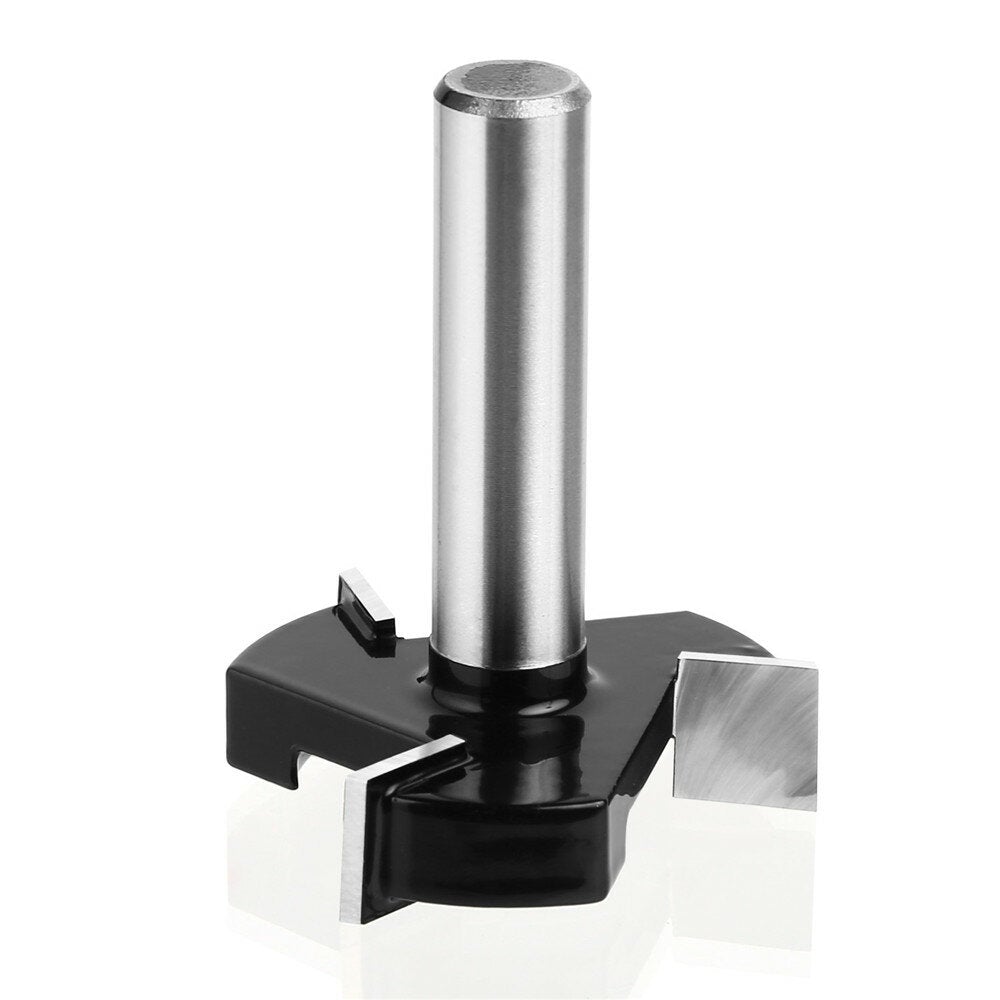 3/4 Flutes T Slot Router Bit 2x1/2 Inch Carbide Wood Milling Cutter 1/2 Shank Slotting Planing Tool Slab Flattening Planer Bits