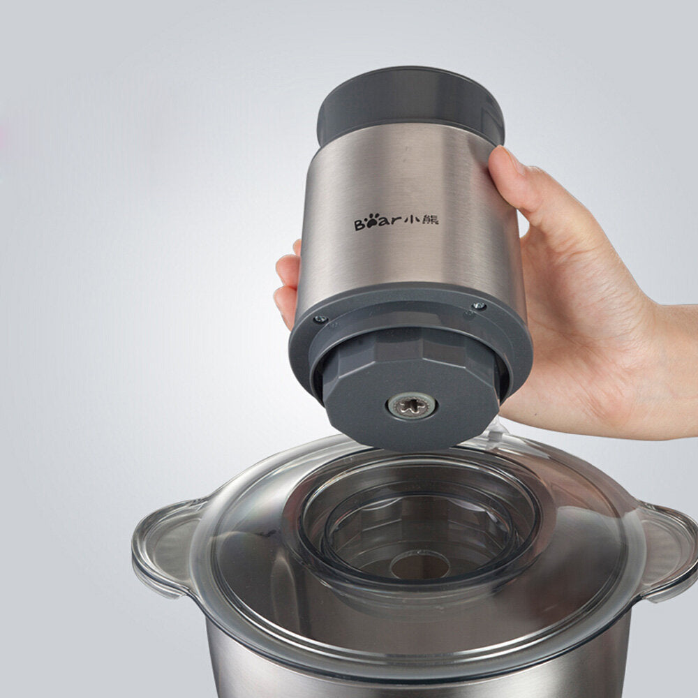 Speeds 300W 2L Capacity Meat Grinder Electric Stainless Steel blender Stir Vegetables Household Mincer Food Processor from Ecological Chain