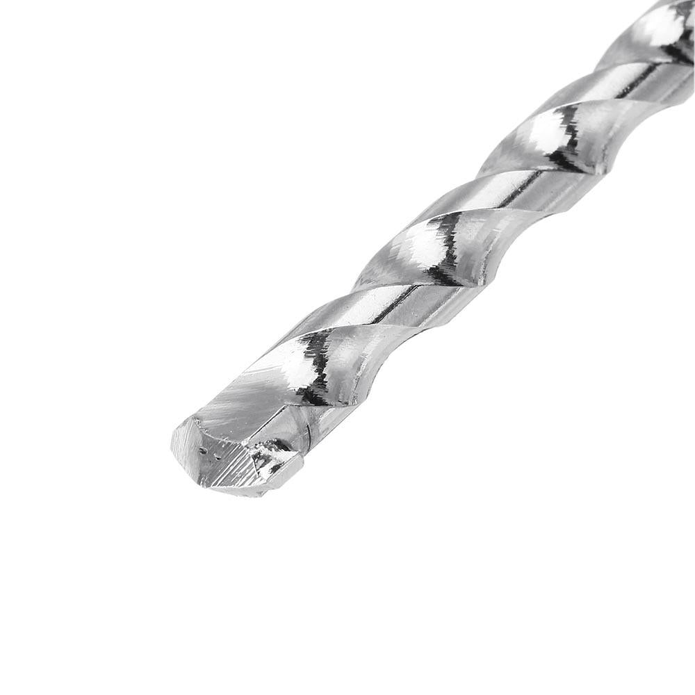 5pcs 4/5/6/8/10mm Straight Impact Drill Round Shank Cement Wall Twist Drill Bit Set