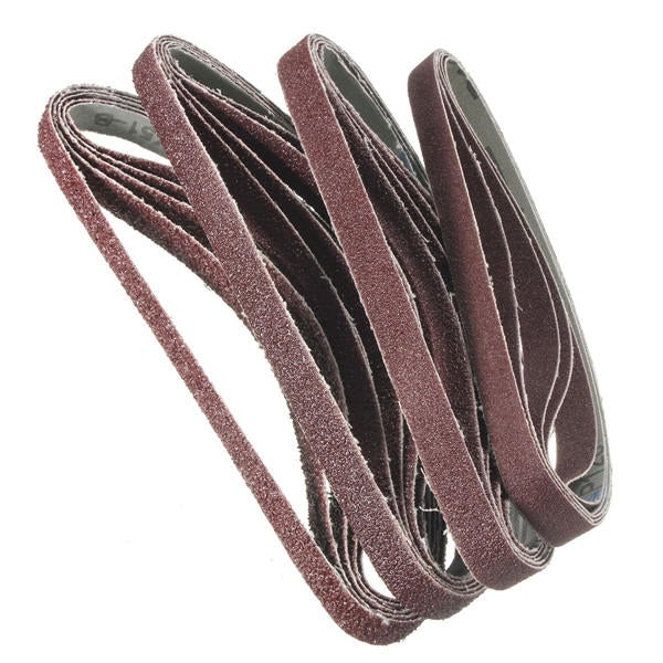 20pcs 13x457mm Zirconia Abrasive Sanding Belts 40/60/80/120 Grit