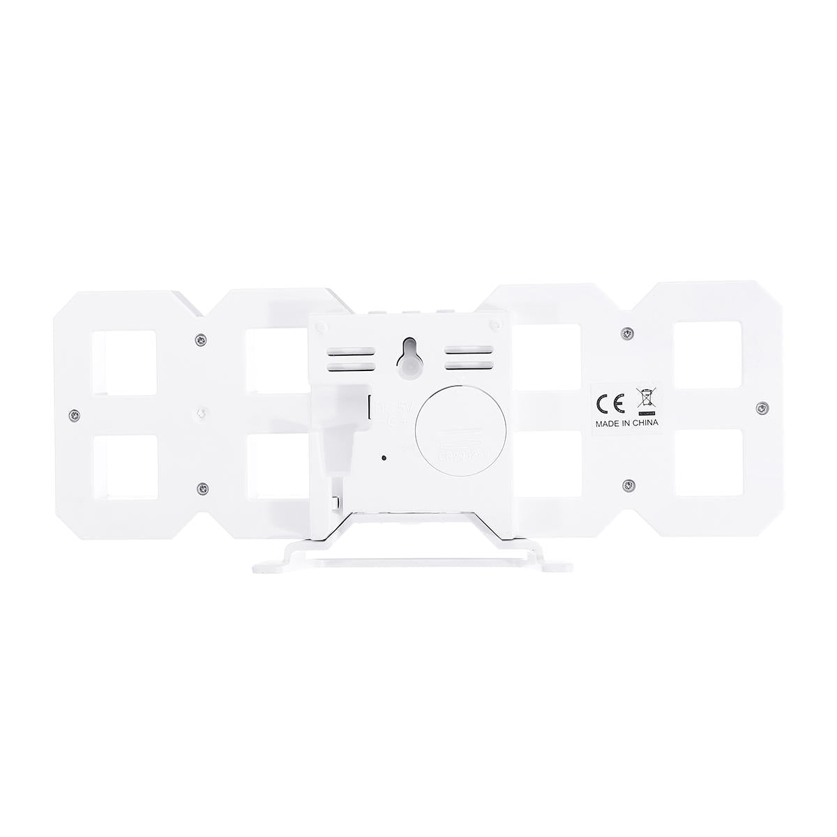 Upgrade Version 3D LED Clock Color Changeable Blue White Red LED Wall Clock Modern Table Living Room Digital Alarm Clock