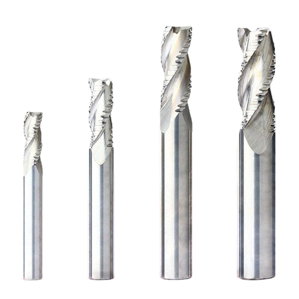 Four-blade Carbide Tungsten Steel Straight Shank Knife Milling Slotting Cutter