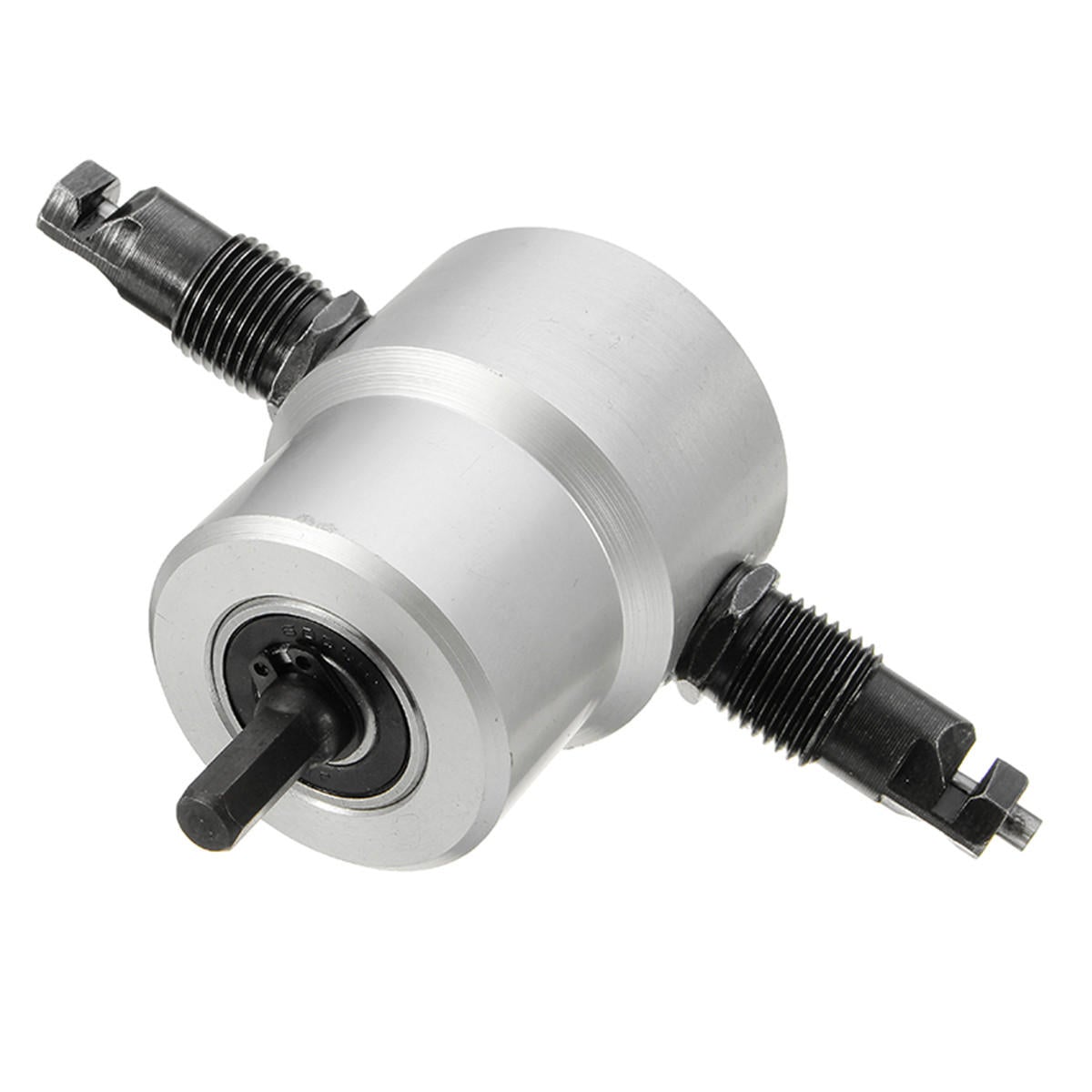 Double Head Sheet Metal Nibbler Cutter With Metal Box Drill Attachment Metal Sheet Cutter