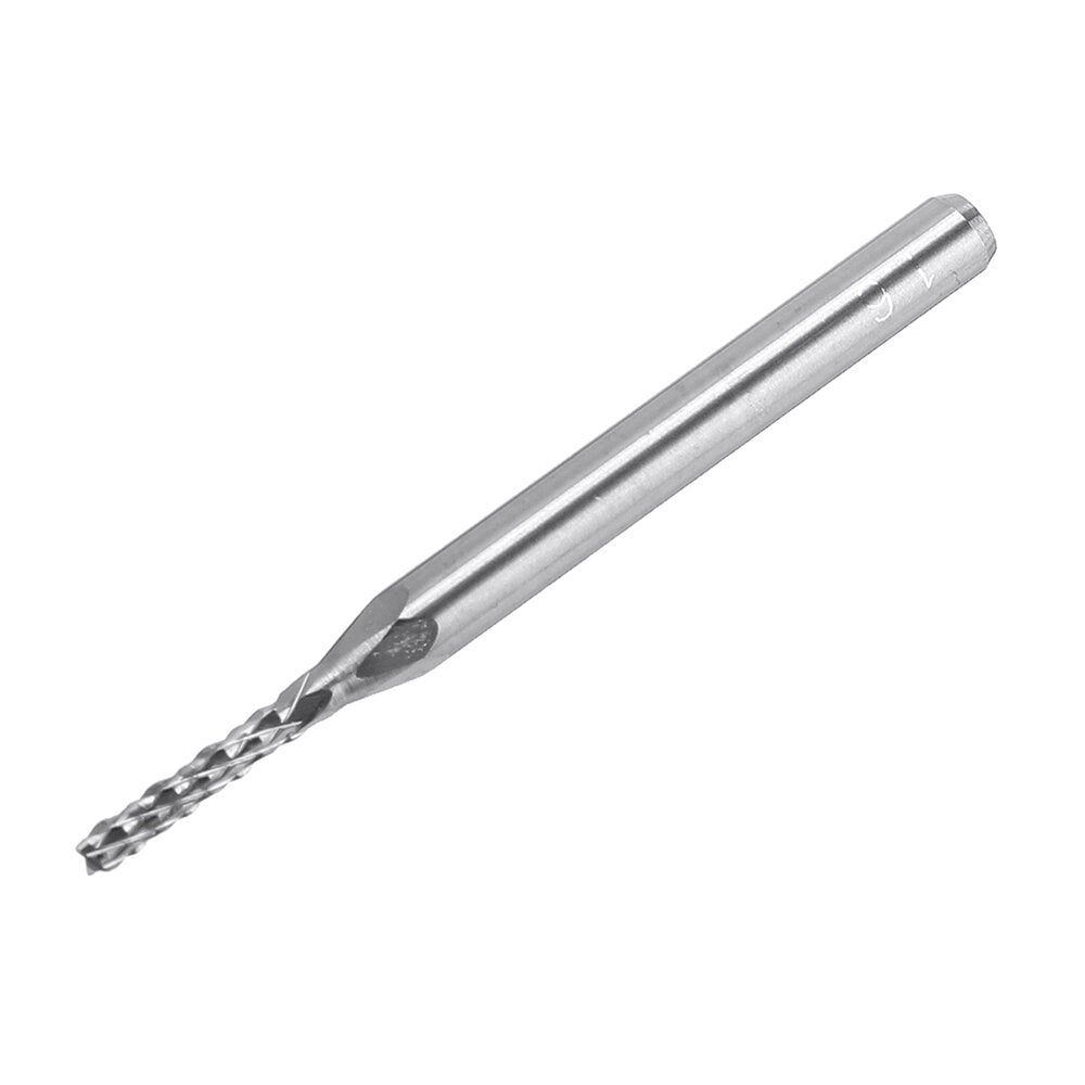 10pcs Milling Cutter 5ps 1.5mm End Mill and 5pcs Double Flutes 3.175x17mm