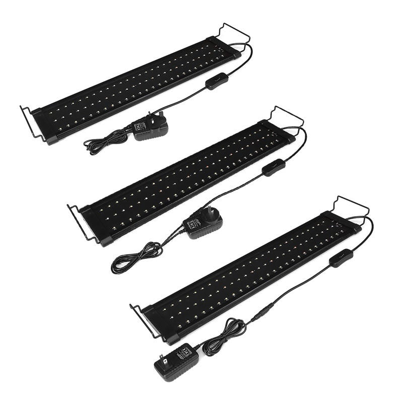 LED Aquarium Fish Tank Light Aquarium Light Extendable Brackets