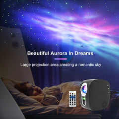 Sky Projector Bluetooth Music Speaker LED Night Light Projector Galaxy Nebula Ocean Star Projector Moon Night Lamp