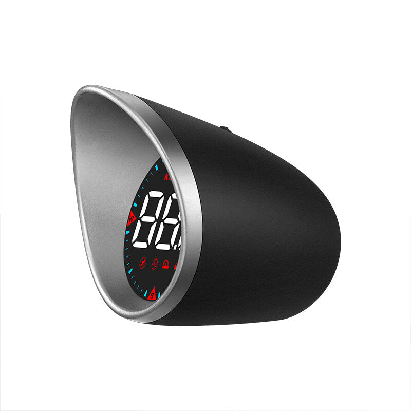 GPS HUD Head-up Display Overspeed Alarm Speedometer Auto Fatigue Driving Reminder