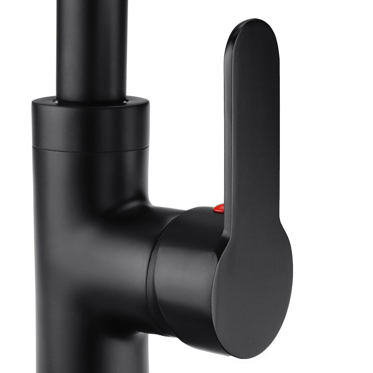 Black Copper Kitchen Faucet 360 Rotation Single Lever Hot & Cold Water Basin Sink Mixer Tap