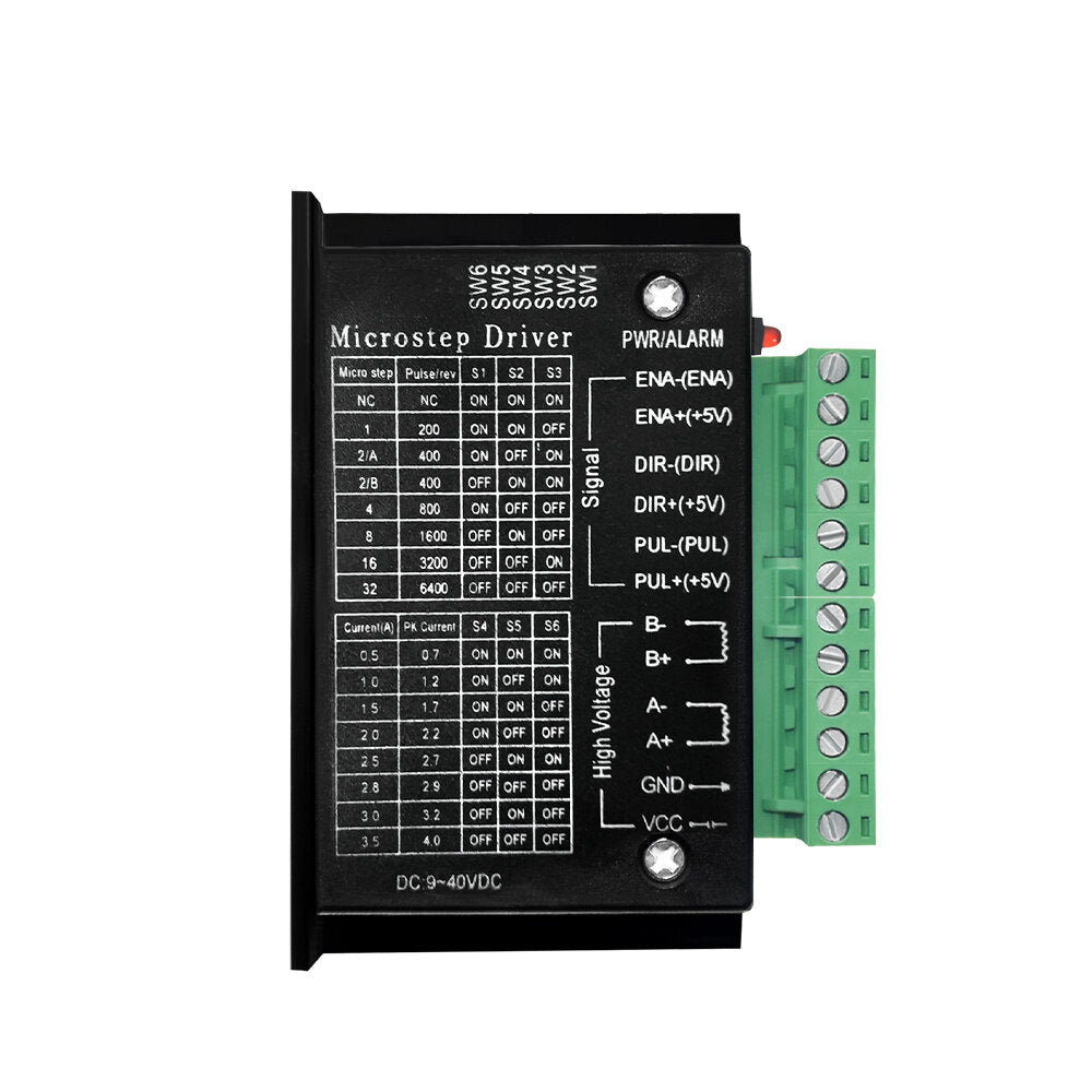 Kit with Controller + Shield + Nema 23 Stepper Motors + TB6600 + Limited Switches