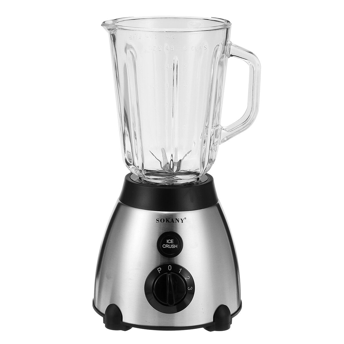 2 In 1 Portable Multi Fruit Juicer Machine with 8 Knife Mini Blenders Mixer Dry Grinding Meat Grinder for Kitchen Tool