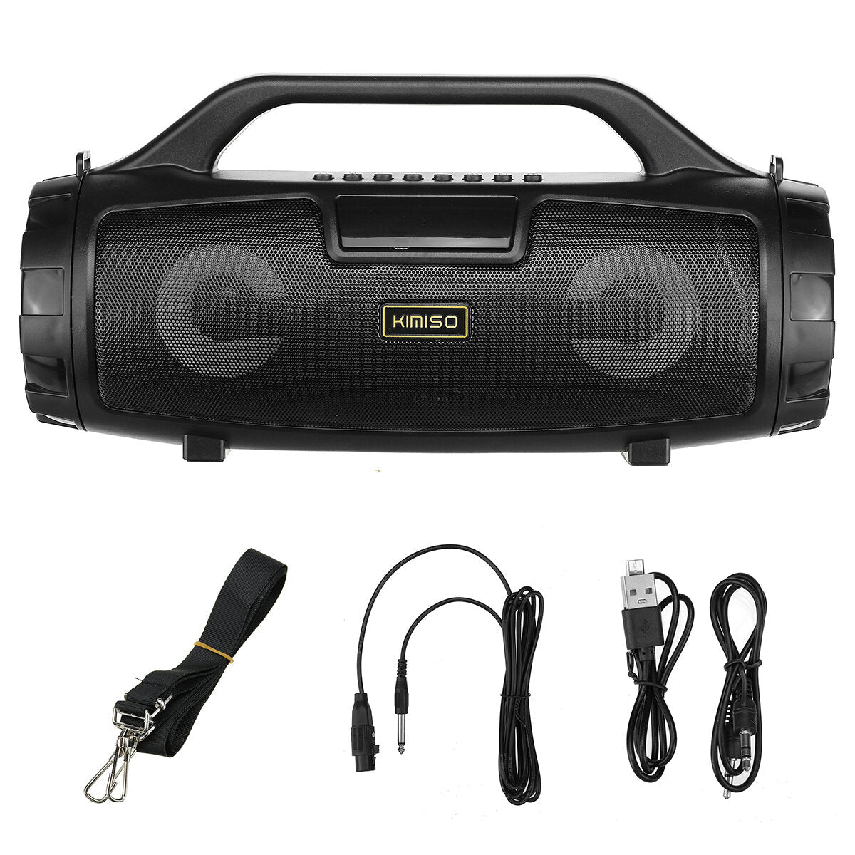 Portable Bluetooth 5.1 Speakers Wireless Stereo Bass Support USB TF Radio Outdoor Stereo HiFi