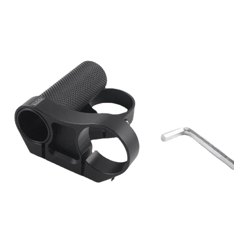 Folding Bike CNC Lightweight 7075 T6 Aluminum Double Stem BMX T-head Tube Adapter 25.4mm 31.8mm