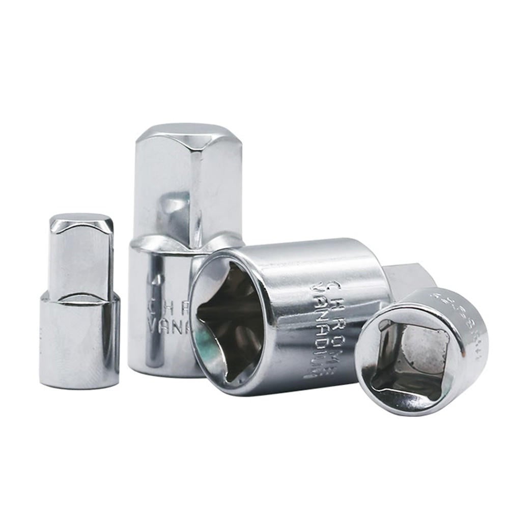 4Pcs Drive Socket Adapter Reducer Joint Drive Air Impact Heavy Duty Ratchet Adapter Set