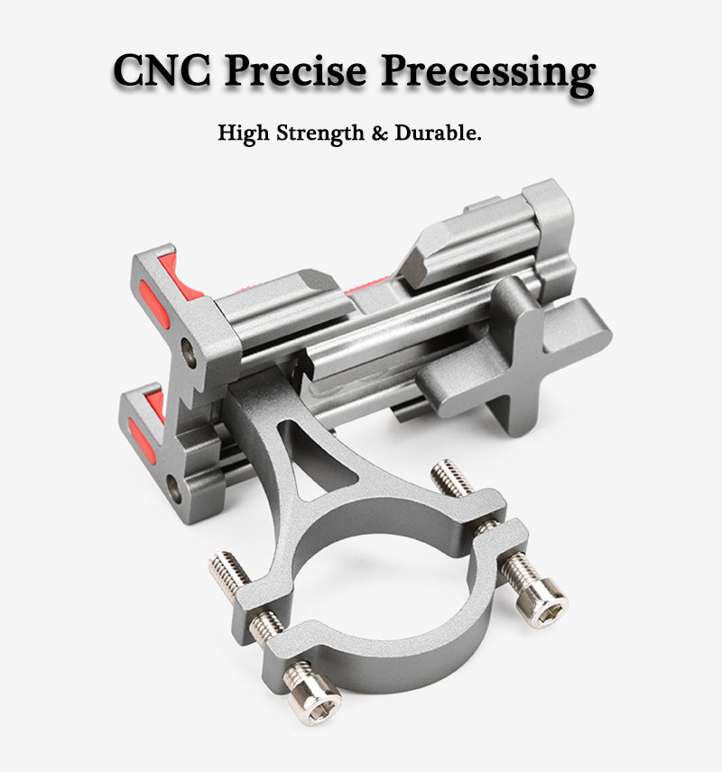 Phone Holder Stand Mount CNC Electric Scooter Motorcycle E-bike Bike Bicycle Cycling