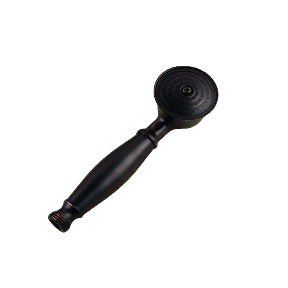 G1/2 Antique Copper Handheld Faucet Shower Head Spraying High Pressure w/ Flexible 1.5m Hose for Bathroom