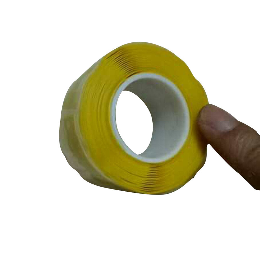 2.5cmx3m Waterproof Silicone Adhesive Tape Pipe Repair Tape Self Fixable Tape Stop Leak Seal Insulating Tape Boding Rescue Tape