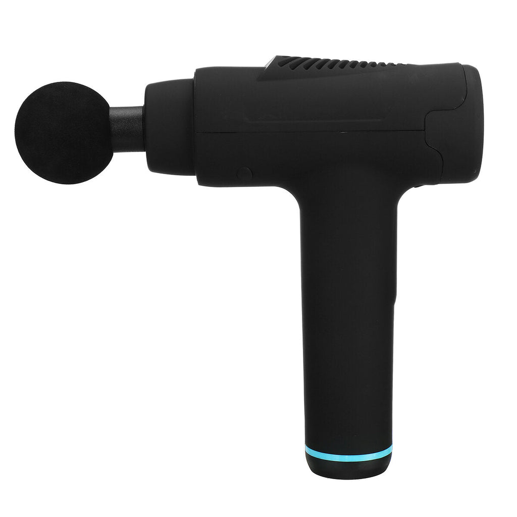 30 Gears Adjustment 8200rmp Fascial Massager Rechargeable Muscle Massager Sports Pain Relaxing Equipment With 4 Massage Heads