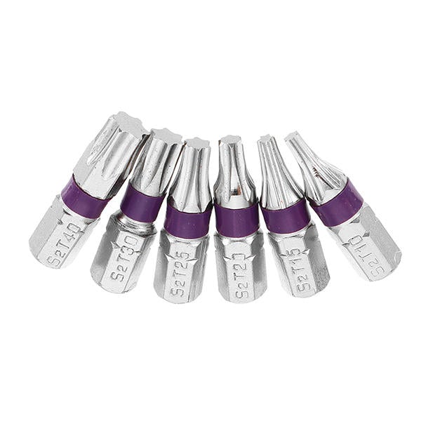 20pcs Torx Phillips Hex Slotted Screwdriver Bits with Extension Rod