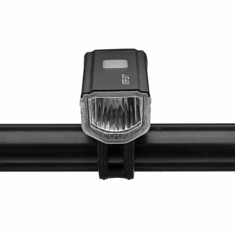 200LM 2 LED 4 Modes IPX6 Waterproof Built-in 1000mAh Battery USB Charging Bike Light