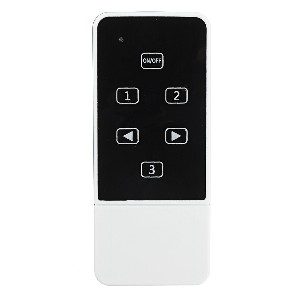 US Standard Ceiling Fan Switch 600W Speed Regulation Crystal Glass Panel AC 110~240V Home Wall Fan Switch