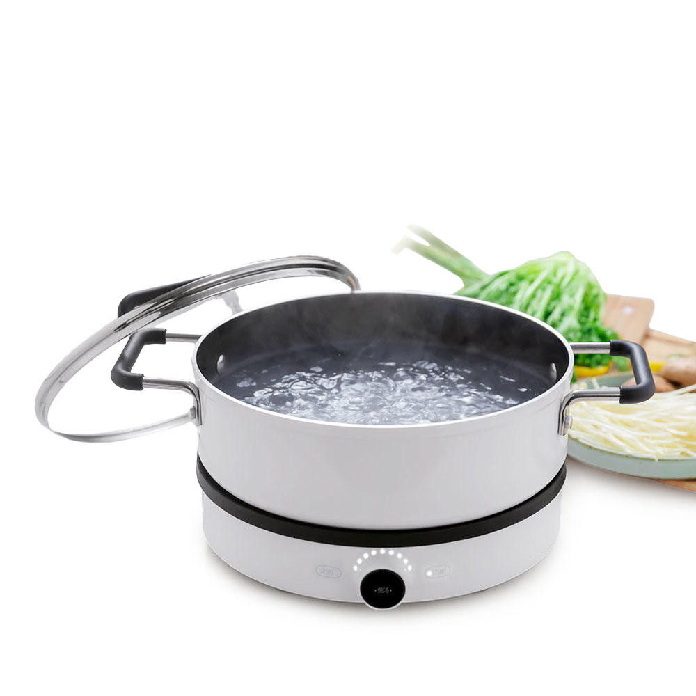 Non-stick Stockpot 4L Dishwasher Safe Aluminum Soup Pot For Induction Cooker