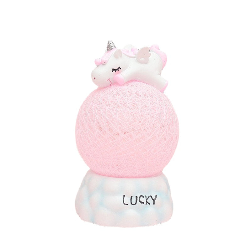 Battery Powered Unicorn LED Night Light Home Decorative Birthday Children's Gift
