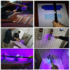 UV-C Light Germicidal UV Lamp Mini Sanitizer Travel Wand Without Chemicals for Hotel Household Wardrobe Toilet Car Area
