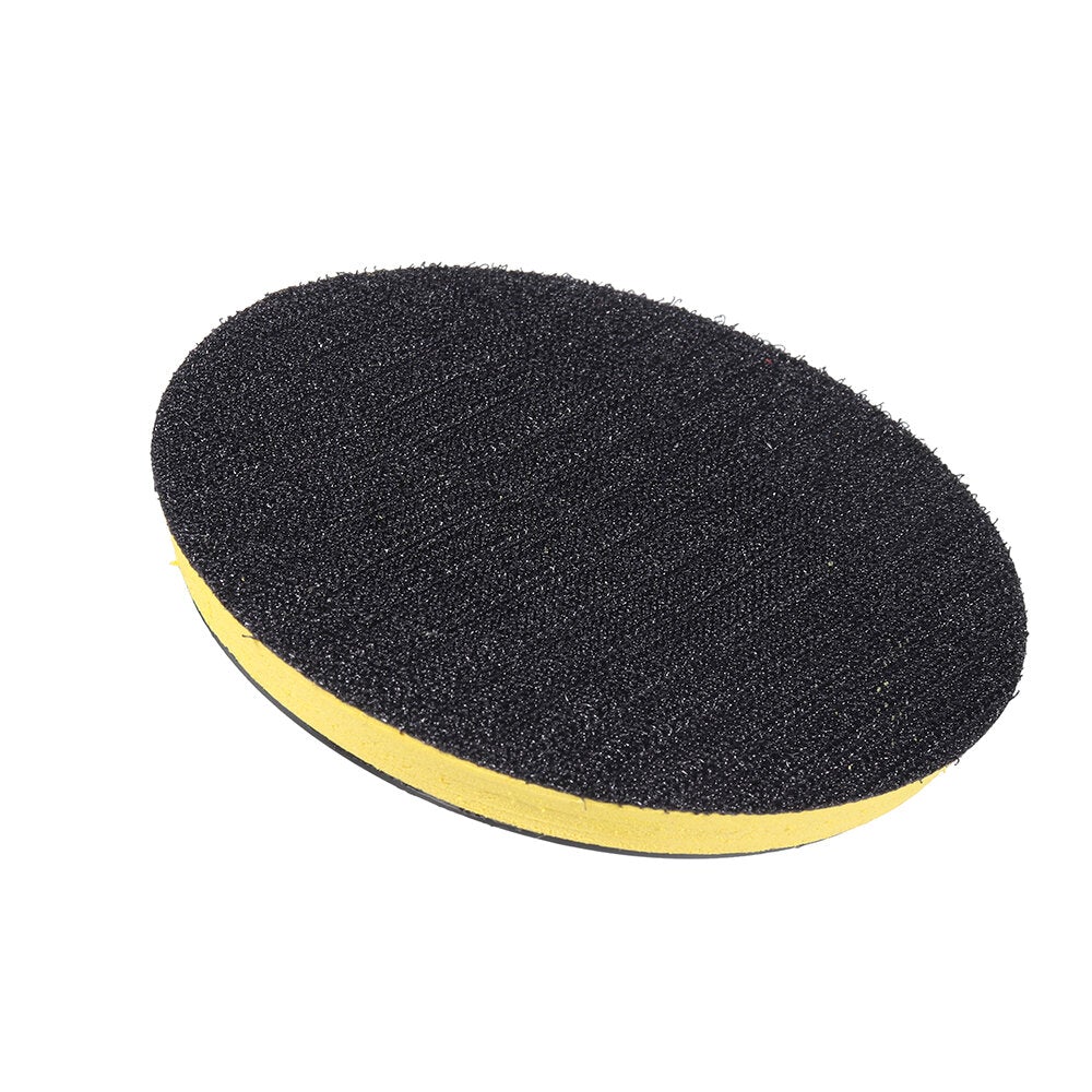 4 Inch Sanding Pad with 10pcs Sandpapers and 5pcs Flange Nuts Grinding Accessories for Polishing Abrasive Tools