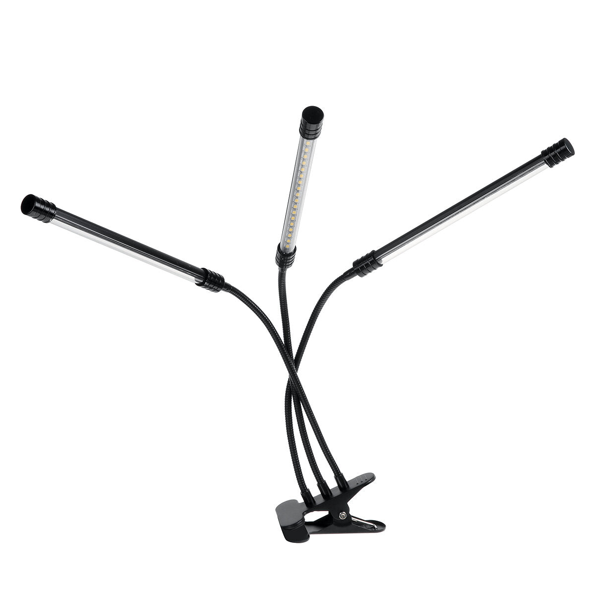 2/3/4 Heads 5730 USB LED Plant Grow Light Dimmable Timer 360 Flexible Clip Hydroponic Garden Desk Tube Lamp