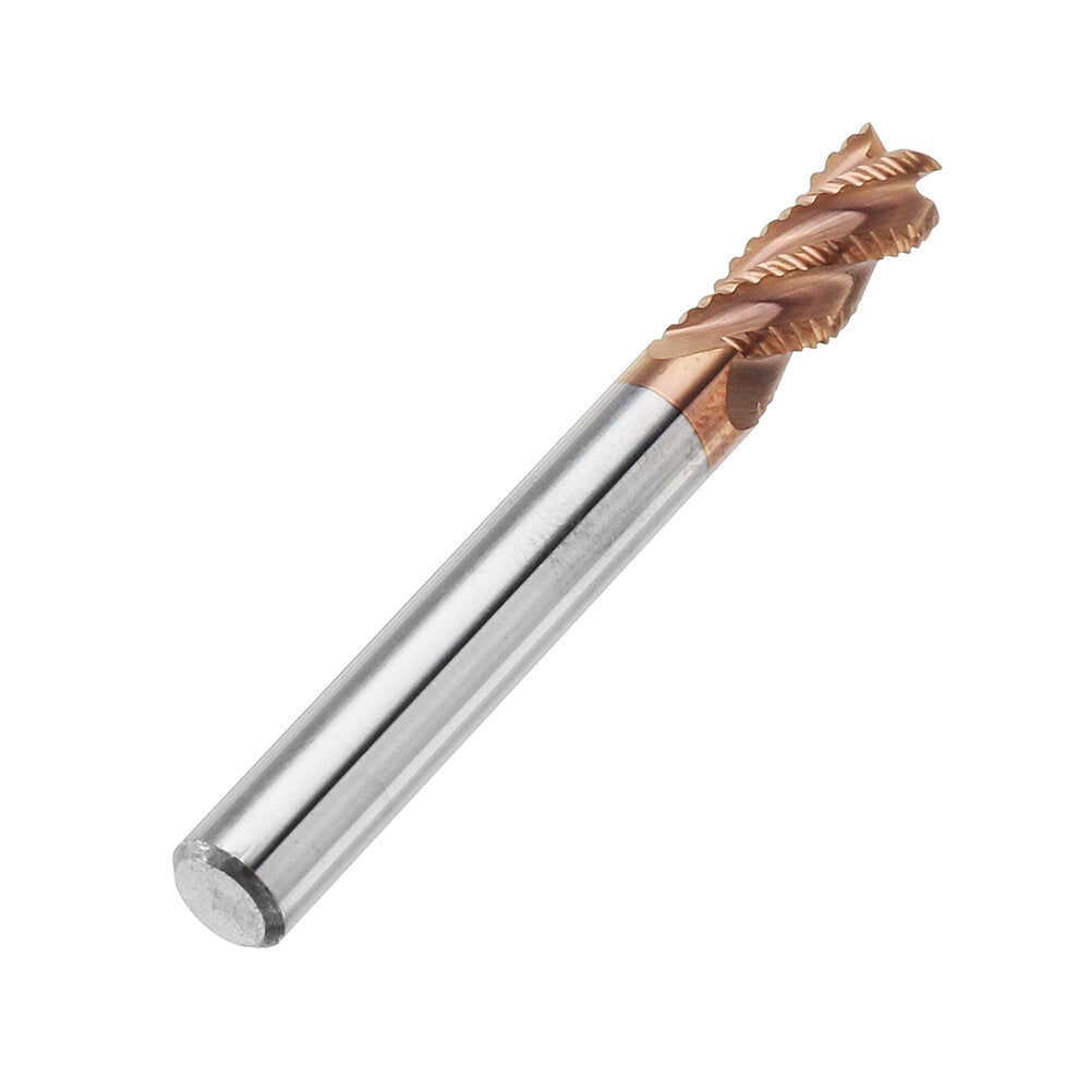 4/6/8/10mm Rough End Mill Cutter 4 Flutes HRC55 AlTiN Coating Milling Cutter