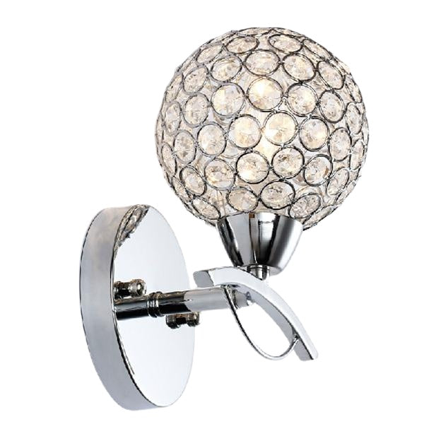 Modern Crystal Wall Lamp Fixture for Home Bedroom Living Room Decoration