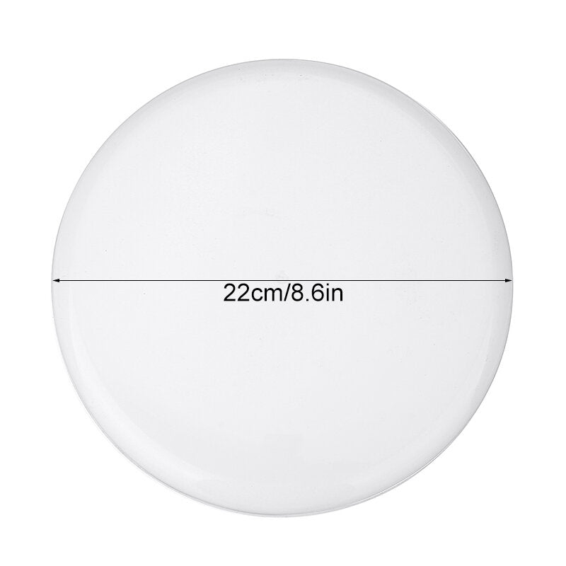 6500K 2835 Lamp Beads 85-265V Aluminum + PC White Ceiling Lamp Disc Plate Lamp