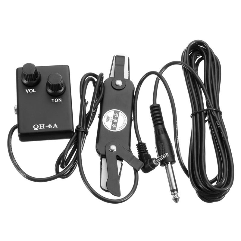 Sound Hole Magnetic Preamp EQ Equalizer Tuner Pickup for Acoustic Guitar