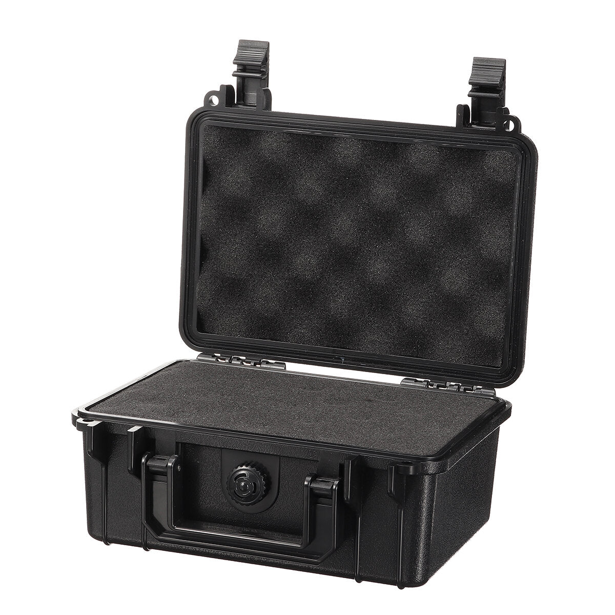ABS Plastic Sealed Waterproof Storage Case Foam Impact -Resistant Hiking Portable Tool Box Dry Box