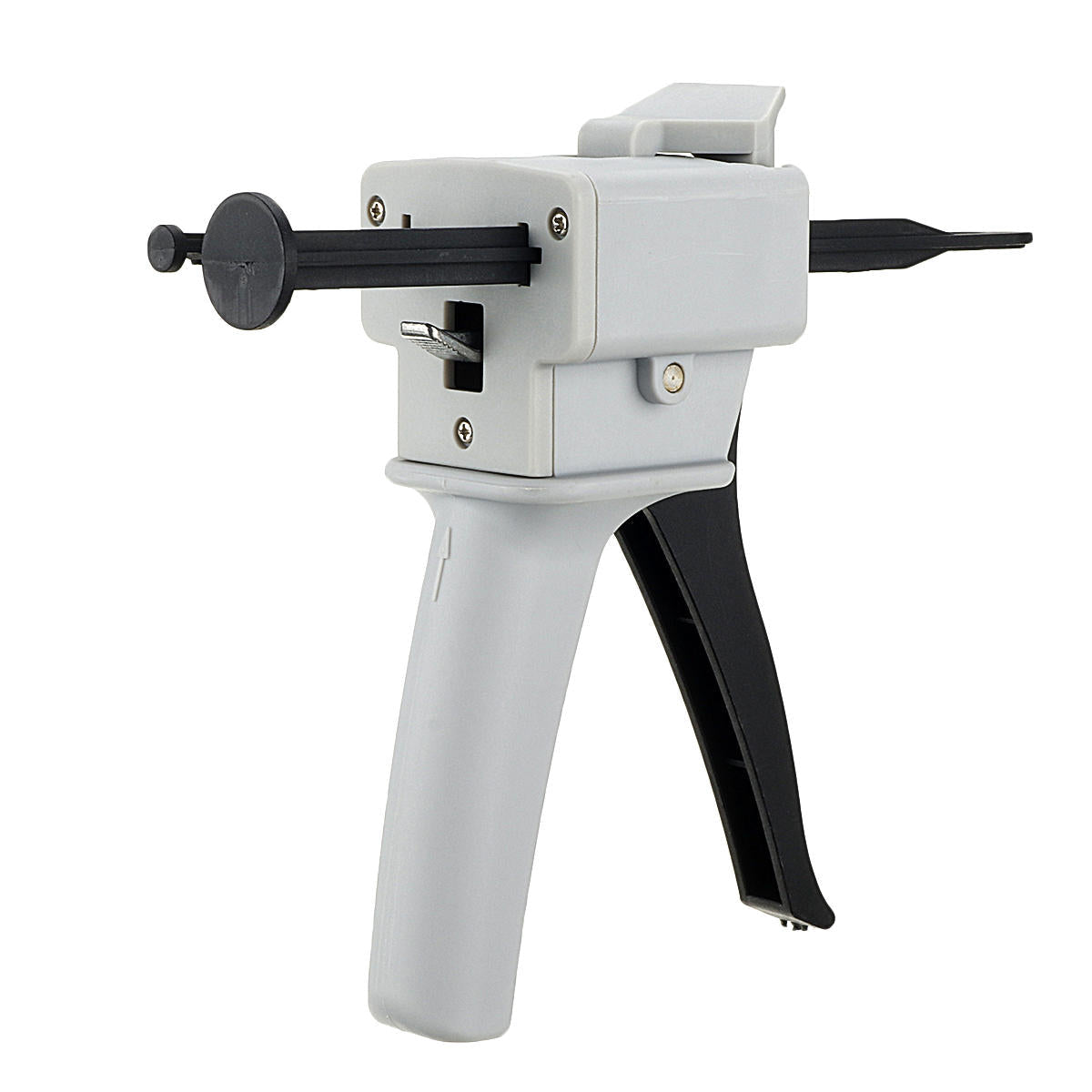 50ml/75ml AB Glue Applicator Dispenser Impression Mixing Dispensing Handle Spread Applicator Glue Nozzles Cartridge for 10:1 Glue Mixing Tube