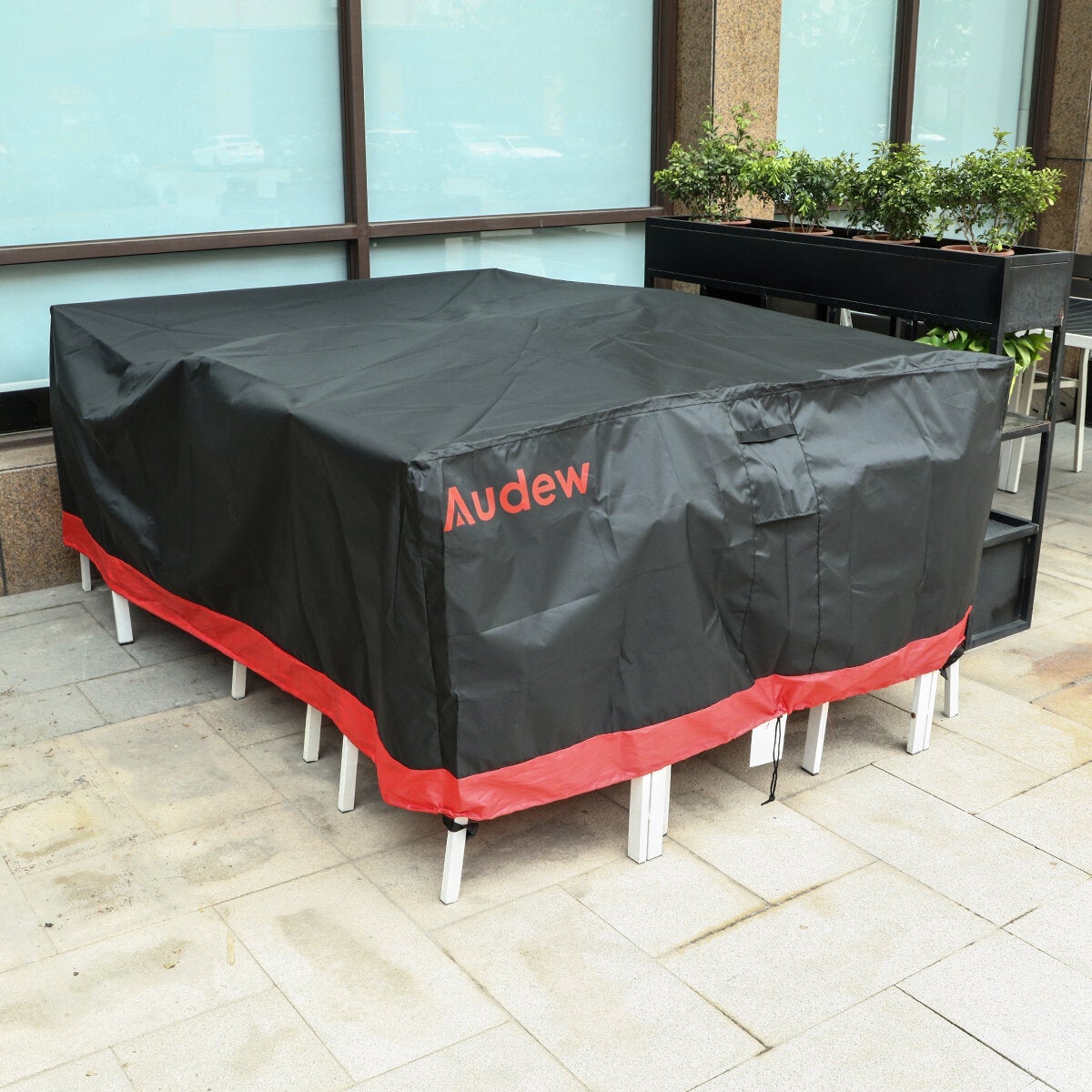 Heavy Duty Waterproof Table Cover Patio Furniture Set Rectangular Extra Large Water and UV Resistant