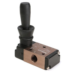 3 Way 2 Position 1/4 Inch Hand Lever Operated Pneumatic Valve Air Control 3H210-08