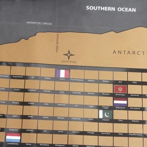 Scratch Off World Map Interactive Vacation Poster World Travel Maps For Home Office Decoration