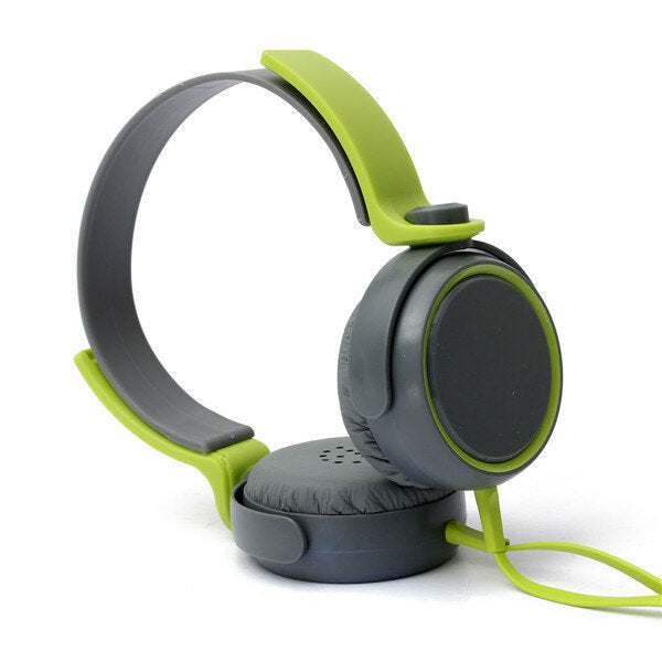 Colorful 3.5mm Stereo Headphone Over Ear Earphone Headset With Microphone