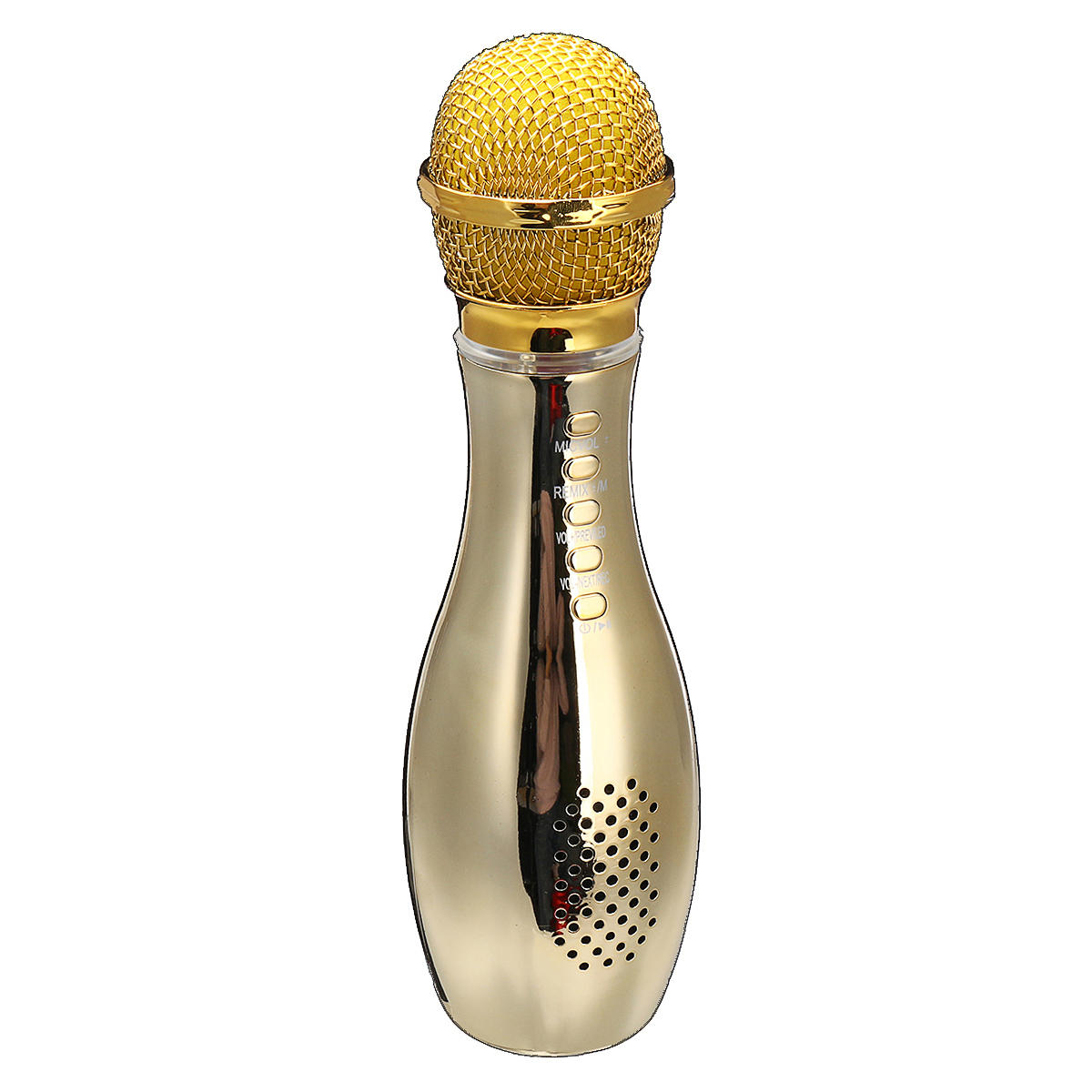 Bluetooth Wireless Condenser Microphone USB Player Speaker for Karaoke