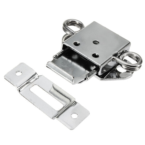 6311B Cold Rolled Silver Twist Draw Toggle Latch Rotary Turn with Strike Plate