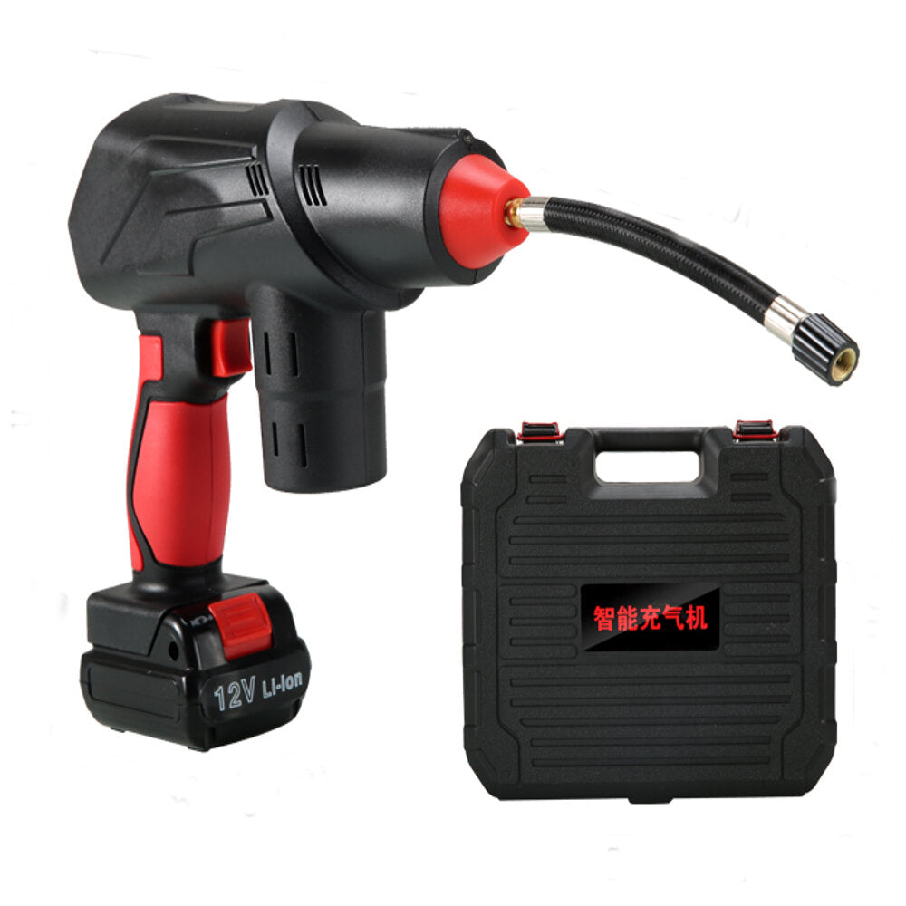 150PSI 6High Speed Air Compressor Pump Digital Tire Inflator Cordless Rechargeable for Car Motorcycle Bicycle Ball Swimming Ring