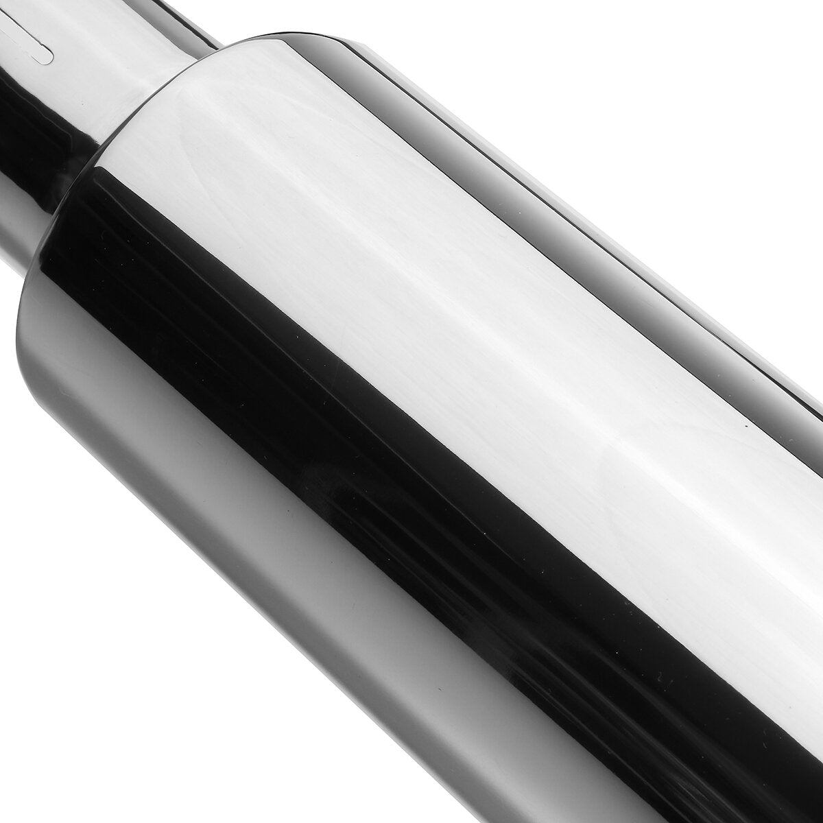 2.5inch Exhaust Resonator Muffler Silencer Box 4x18inch Long Round High Flow AU