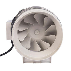 Circular Duct Fan Diagonal Flow Booster Fan Bathroom Kitchen Oil Fume Exhaust Fan