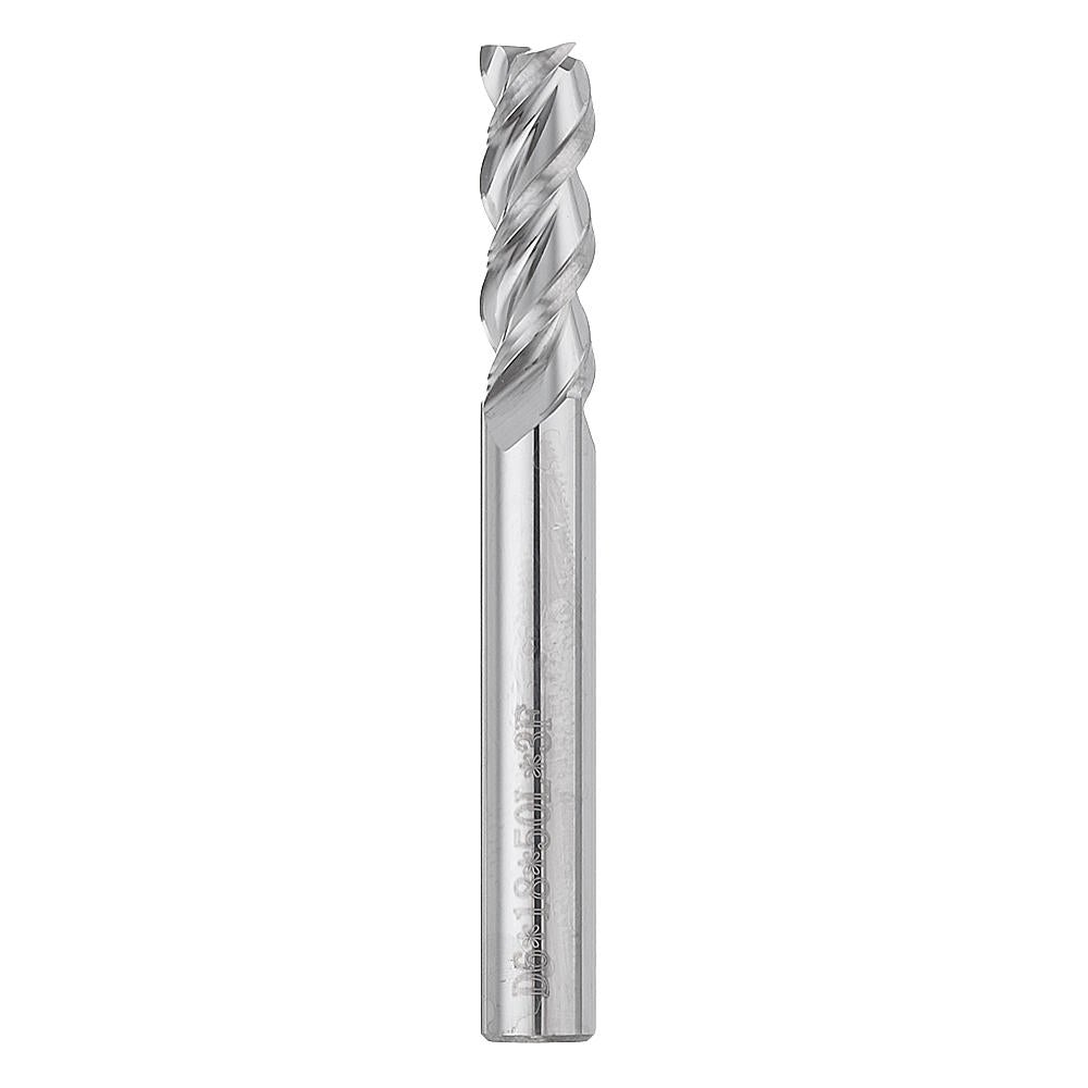 5/6/8mm 3 Flutes End Mill Cutter Tungsten Carbide Milling Tool for Aluminum
