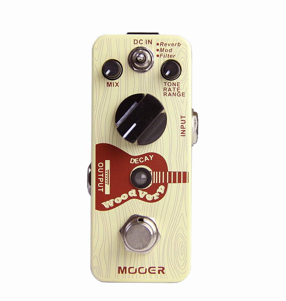 Acoustic Guitar Reverb Pedal Digital Reverb/Mod/Filter Modes True Bypass Micro Series Compact