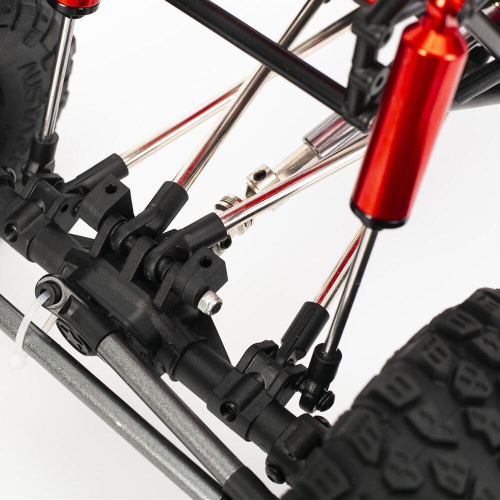 Wheelbase Rock Car Chassis With Tube Roll Cage Electric Parts for 1/10 RC Crawler Car Axial SCX10 90046 TRX4 Vechicle Models